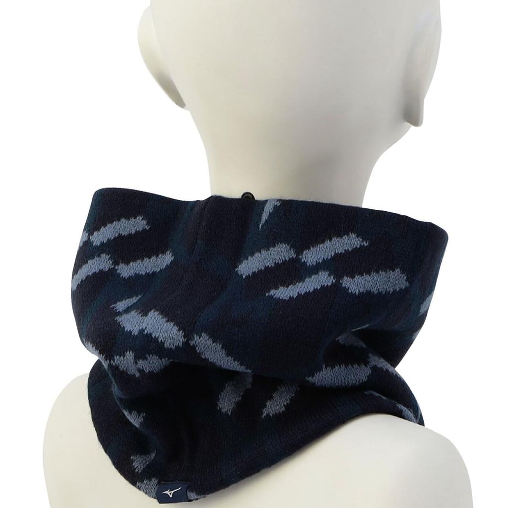 Mizuno Breath Thermo Neck Warmer, Men's, Navy, E2MYC504 Golf