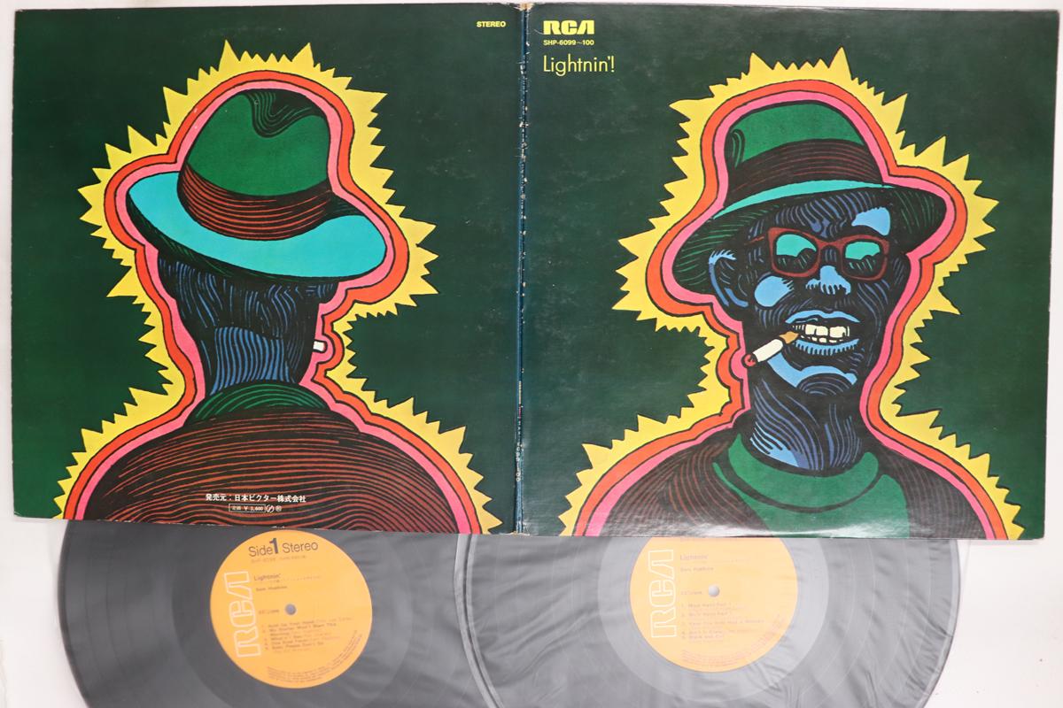 

LP Record LIGHTNING HOPKINS Lightnin SHP6099100 RCA 1969 Japan Blues Used