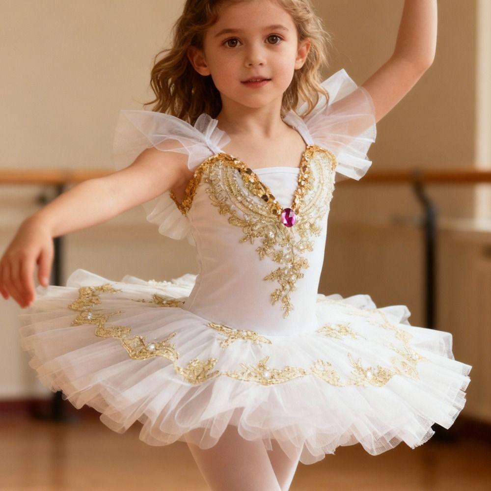 Puffy Kids Ballet Dress Modern Princess Dress Fashion Ballet Tutu  Kids Girls