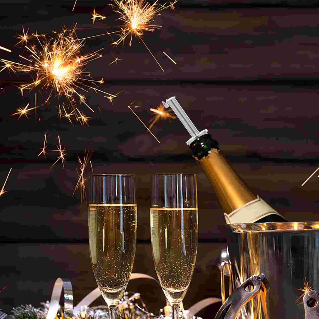 6 Bucăți Dopuri Turnătoare pentru Sticle Distribuitoare Cocktailuri Dopuri cu Gura de Turnare Oțel Inoxidabil Roșu