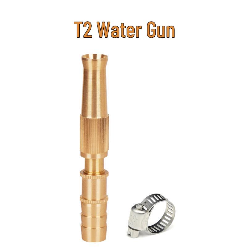 4-Point TPE Garden Hose: Home Car Wash & Watering with Water Gun Nozzle