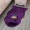Nordic Style Faux Wool Sofa Cushion & Sheepskin Rug for Living Room & Bedroom Bay Window.