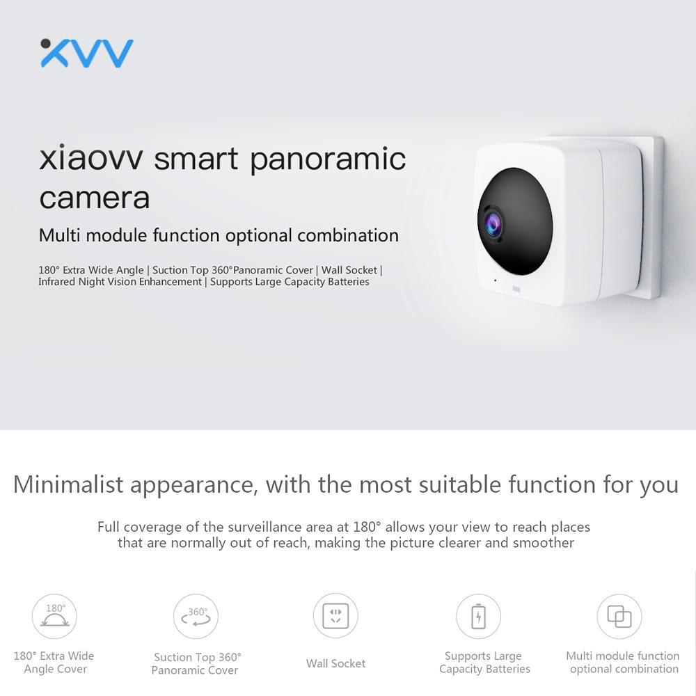 Xiaovv Smart Panoramic Camera 1080P HD IP Infrared