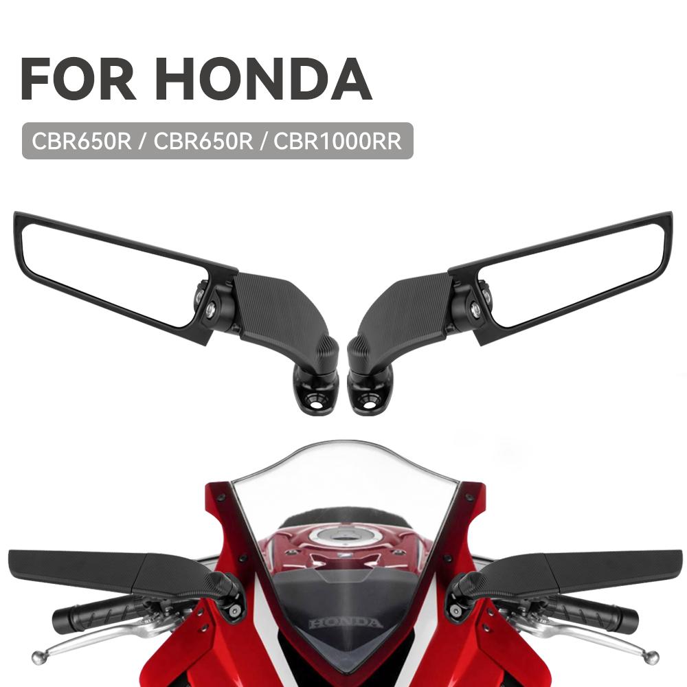 Motorcycle Mirror for Honda Cbr600rr R650 Rearview Mirror for YAMAHA YZF R1 R125 R15 Kawasaki Modified Moto Mirror Acssories