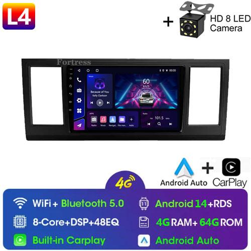 Android 14 Carplay Auto Car Radio For Volkswagen Caravelle 6 T6.1 T6 2015 - 2020 Navigation GPS Multimedia Player Video Stereo