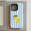 Luxury Oil Painting of Scallops Phone Case for iPhone 17 16 15 14 13 12 11 X XS Air Pro Max Plus Luxury Double-layer Back Cover