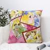 Candy Candy Anime Collage Pillowcases Car Kawaii Cute Girl Cushion Cover Cute Home Decoration Pillowcase 45*45