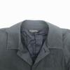 Brooks Brothers Stand Collar Coat Outer Men L Navy Cupra Lining Center Vent Cotton