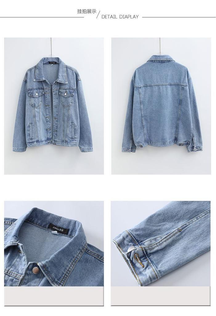 Women's Denim Jacket Retro Jacket Top