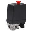 6 to 8kg Air Compressor Pressure Switch Heavy Duty 4 Port Air Compressor Switch NPT1 4in 135 to 175PSI 20A AC 240V