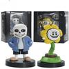 Aixlan UNDERTALE Figure Flowey Sans Q Version PVC Action Figure Amine Birthday Gift Collectible Figurine