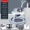 Multifunctional Baby Walker: Anti-Rollover, Anti-O-Leg, Sit-and-Push Learning Trolley