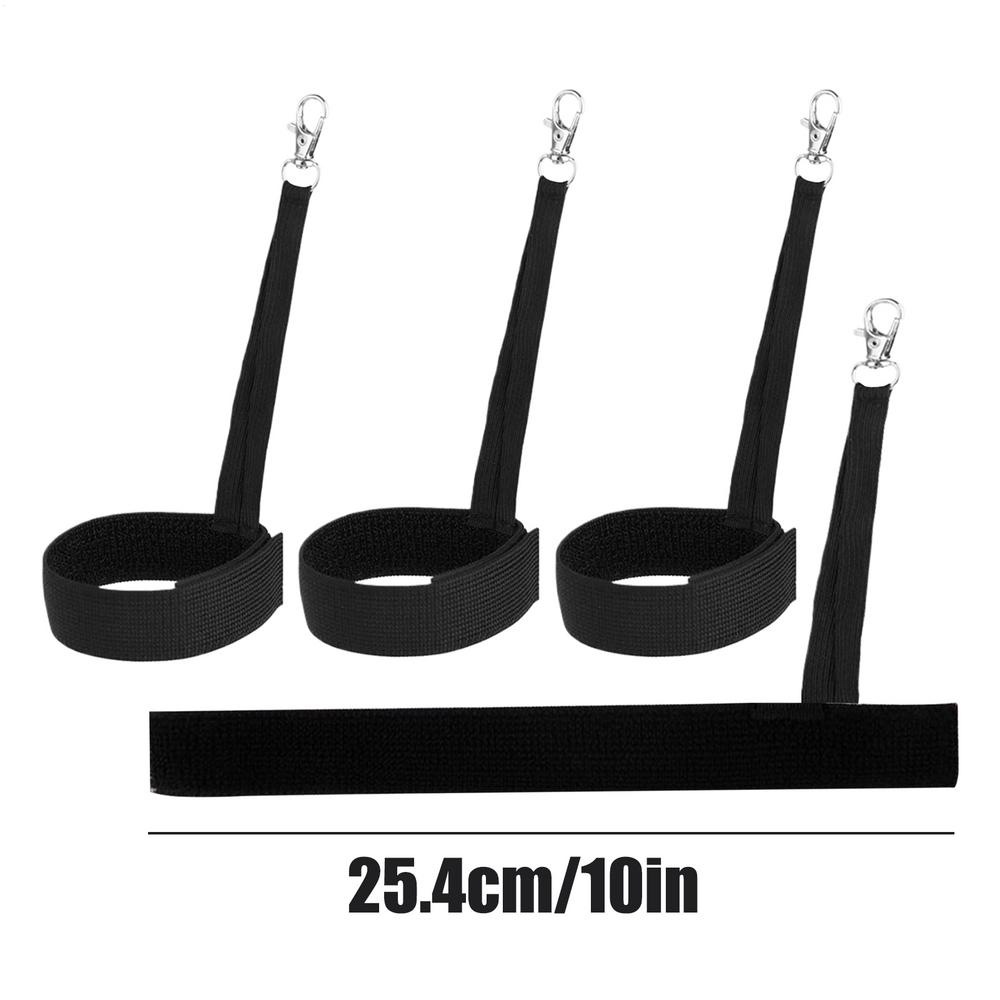4Pcs Ski Glove Wrist Strap Glove Holder Sport Glove Strap Elastic Wrist Snowboard Skis Mountaineering Outdoor Sport Straps