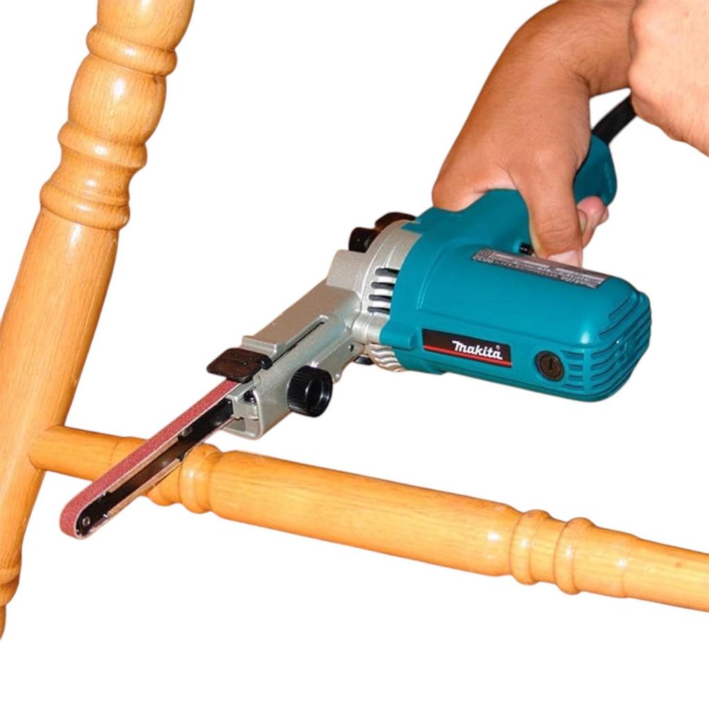 Makita 9032 3/8" x 21" Båndpusser , Blå