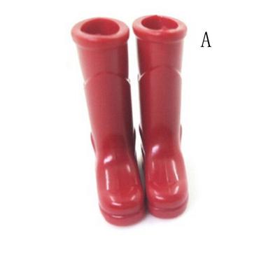 1/12 Dollhouse Furniture Miniature Rubber Rain Boots Living Room Art Floor Decor