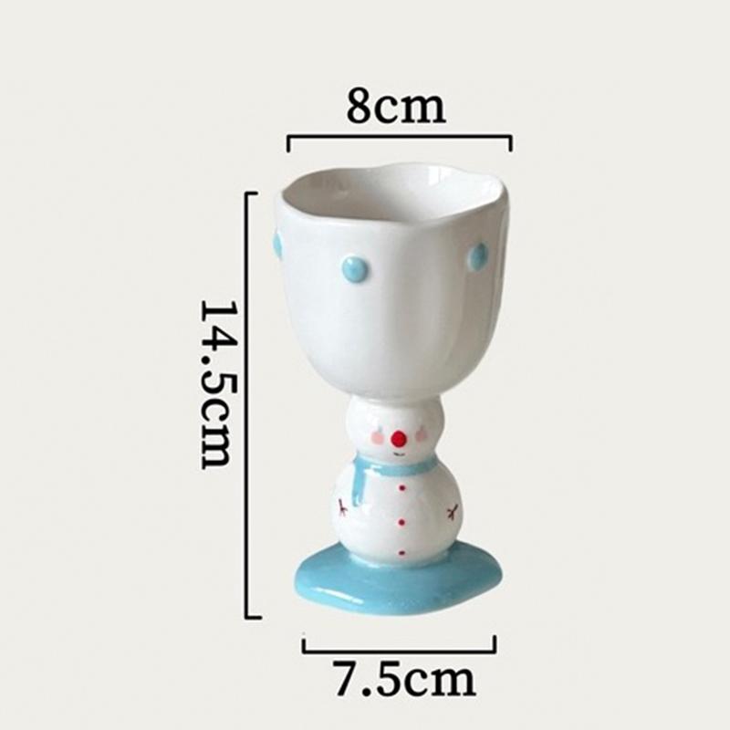 

Рождественские керамические чашки, креативная милая кофейная чашка со снеговиком, изысканные кружки Санта-Клауса, подарок на день рождения для хороших друзей 200ml