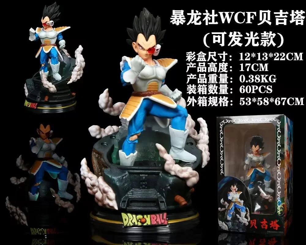 

Super Saiyan GK T-Rex Shalu, Piccolo, Sun Gohan, Vegeta, Glowing, Boxed Figure