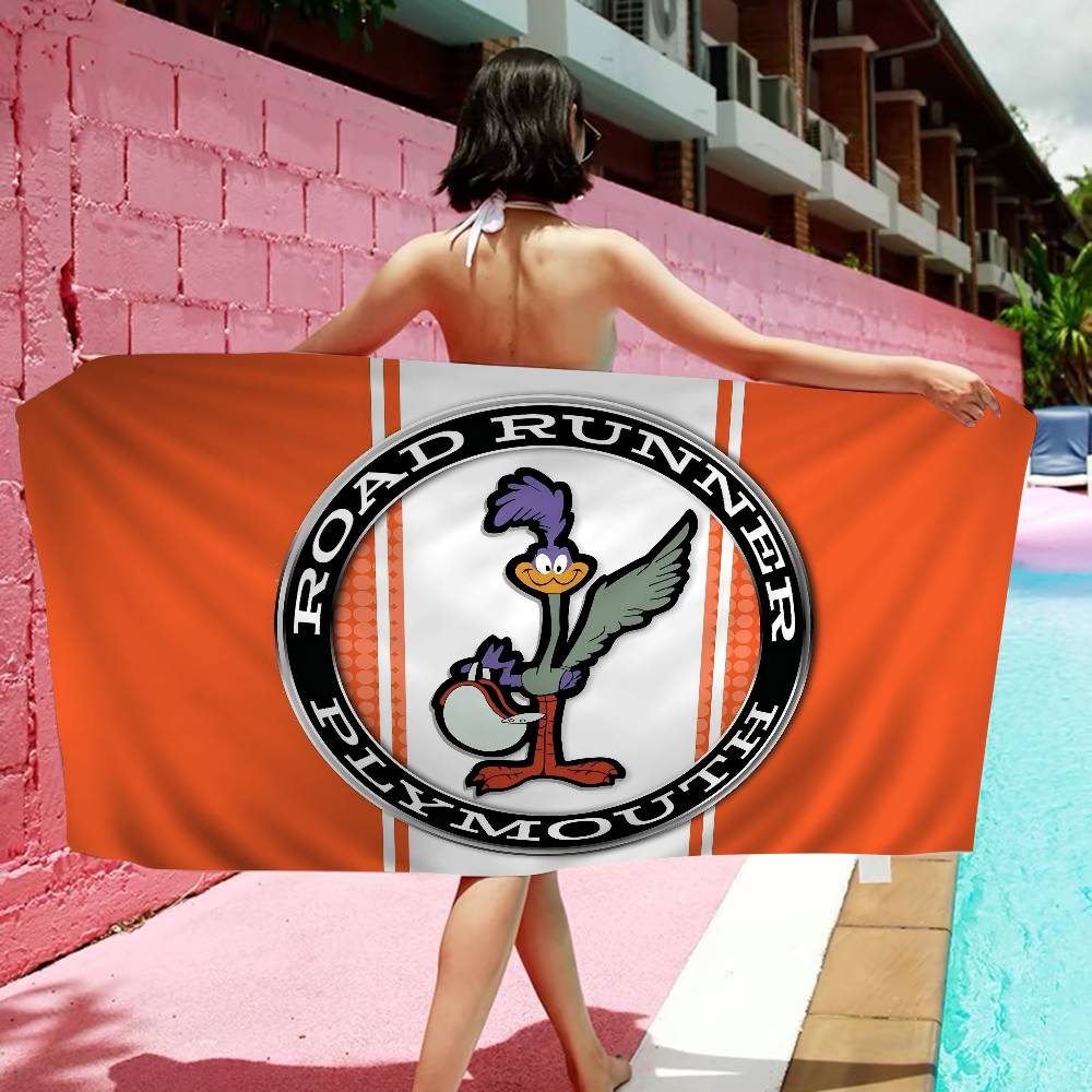 Road Plymouth Runner Microfiber Beach Towel Absorbent Quick Dry Soft Yoga Swimming Resort Mountain Climbing Towel