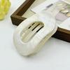 Elegant Arc Hair Clip Women Round Flat Ponytail Holder Hairclaw Chic Leopard Hair Clip Print Dot HairAccessories HairPins