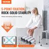 Shower Chair, Adjustable Height Shower Stool with Built-in Handles, Shower Seat for Inside Shower or Tub, Non-Slip Bench Bathtub Stool Seat for