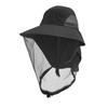 Herren Outdoor Mückenfestes Netz-Gesichtsabdeckung Fischerhut mit atmungsaktivem Polyester für Angeln Camping Wandern