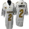 Mens Colorado Buffaloes Football Jersey Training Uniform Cotton Blend Embroidered Team Sports Rugby Apparel