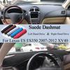 For Lexus ES ES350 ES240 2007 2008-2012 XV40 Suede Leather Dashmat Dash Mat Cover Dashboard Pad Sunshade Carpet Car Accessory