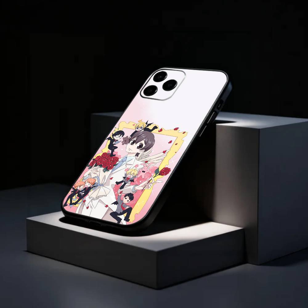 O-Ouran High S-School Host Club   Phone Case Silicone Soft For IPhone 17 16 15 14 13 12 11 X XR Plus Pro Max Plus