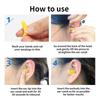 Premium Soft Foam Ear Plugs for Sleeping Noise Cancelling Hearing Protection Earplugs for Shooting Range Concerts Work Travel