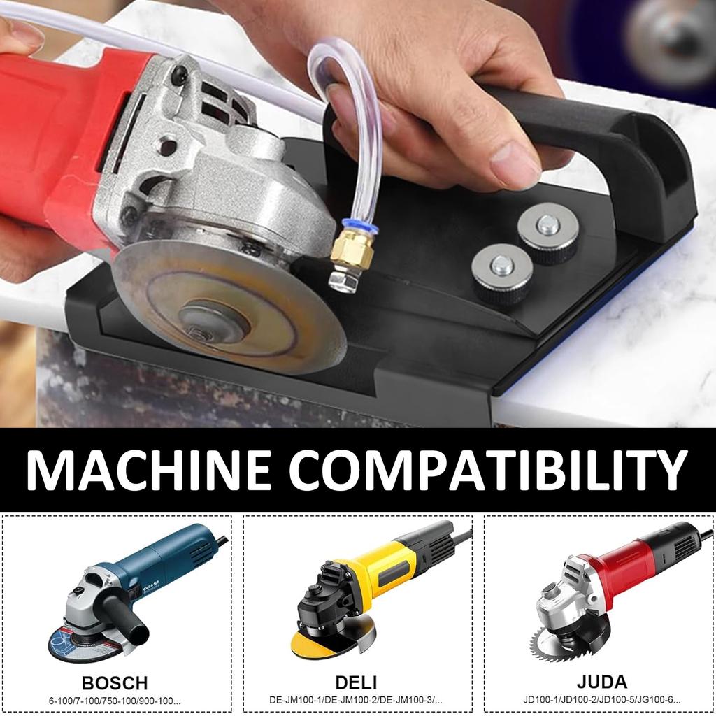 45° Chamfer Cutting Metal Ceramic Tile Tool 100 Type Angle Grinder Stand Fixed Holder Aluminum Alloy Ceramic Tile Cutter Seat