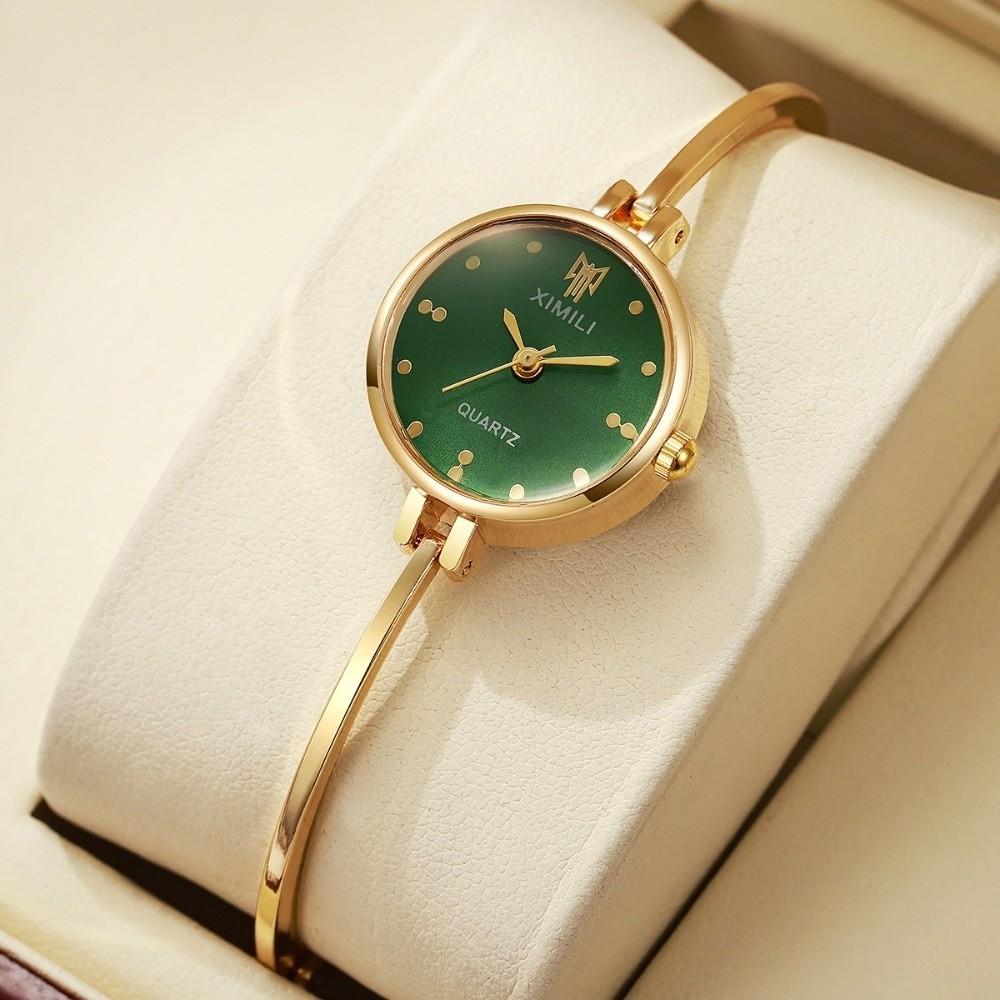 Open Design Quartz Watch Square-shaped Dial Ladies Watch New Pearl Watch  for Women