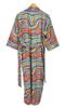 Cotton Robes Long Kimono Sleepwear Indian Hand Printed Night Wear Maxi Bathrobe