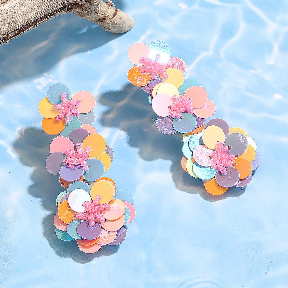 

Модные серьги-подвески для женщин разноцветный