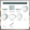 Gradient Underglaze Ceramic Dinnerware Set