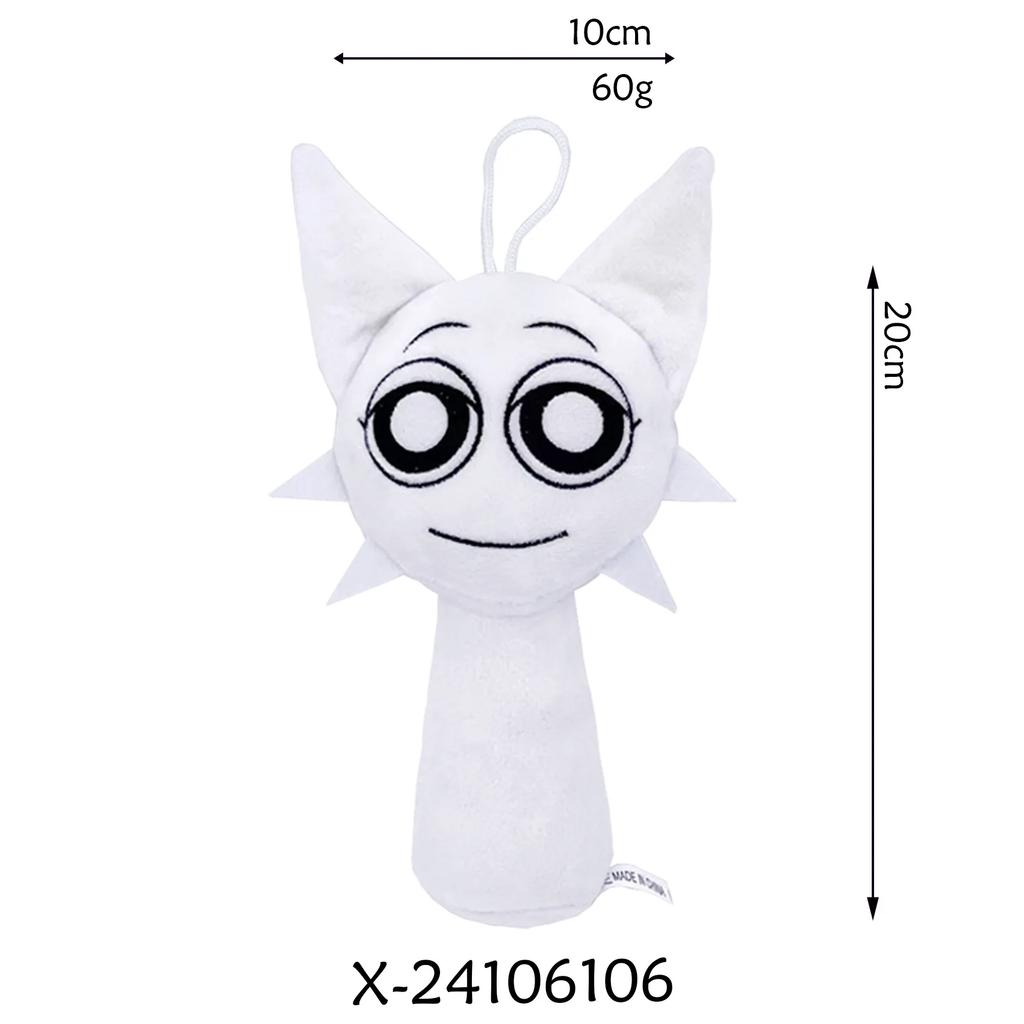 Non-Toxic Sprunki Plush Toy Mr Fun Computer Sprunki Plushie Soft Toy Horror Games Cartoon Pillow Stuffed Doll Christmas For Birthday Gifts