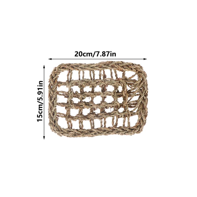 

Reptile Hammock Grass Cushion Comfortable Lounger Swing for Bearded Dragons Lizard Rest in Cage