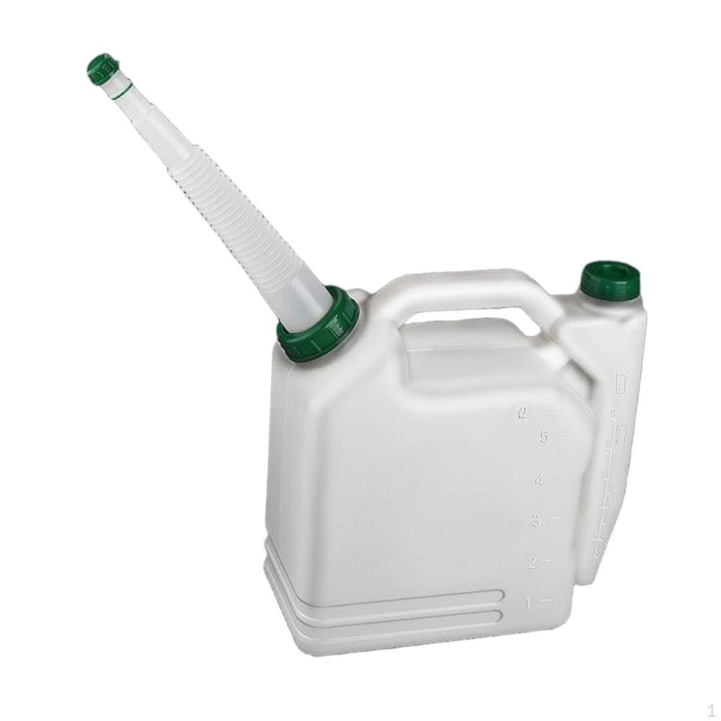 Oil Mixing Bottle Contrast Pot 2 Stroke Engine Measuring Combination Fuels Petrol Container for