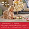 BRIO My First Beginner Set [18-Piece Set] 33727, Ages 18+ [Toy, Wooden Toy, Wooden Rail Set, Gift for Birthdays/Christmas]