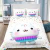 Copripiumino Federe Set Biancheria da Letto Casa delle Bambole Adulto Bambino Ragazza Decorazione Camera da Letto Bambini Singolo Matrimoniale Grande Misura