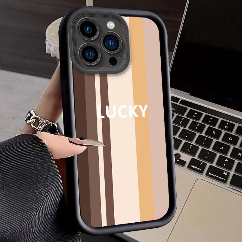 

Модный чехол Moranti Color Lucky с принтом, гибкий мягкий силиконовый корпус из ТПУ, полная задняя крышка для Xiaomi Redmi Samsung Infinix Xiaomi 11 Lite чёрный