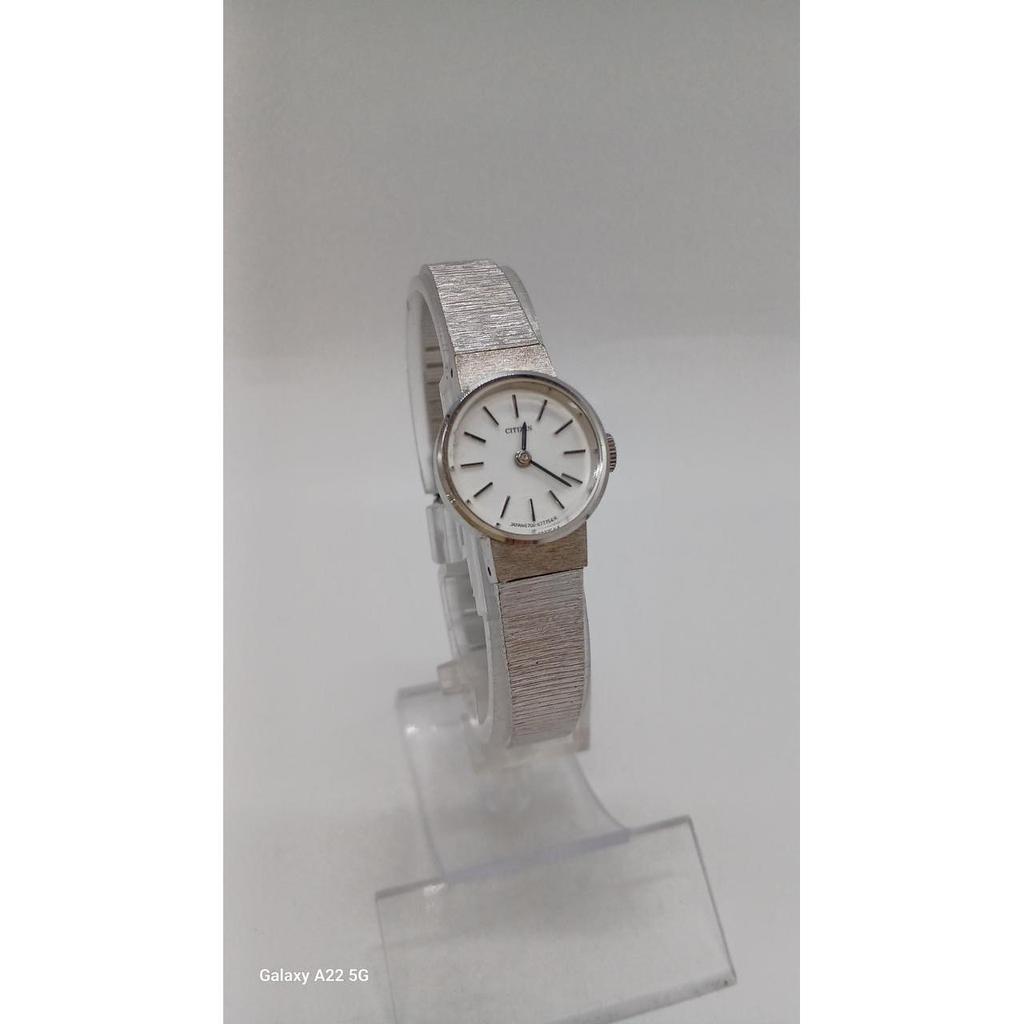 Used CITIZEN 4-676289YO Manual winding watch Junk