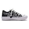 LiNing Youth  Smoke Scene Sports Casual Wear Durable Lightweight Breathable Low-Top Skate Shoes Kids Sneakers Black White YKCS048-5