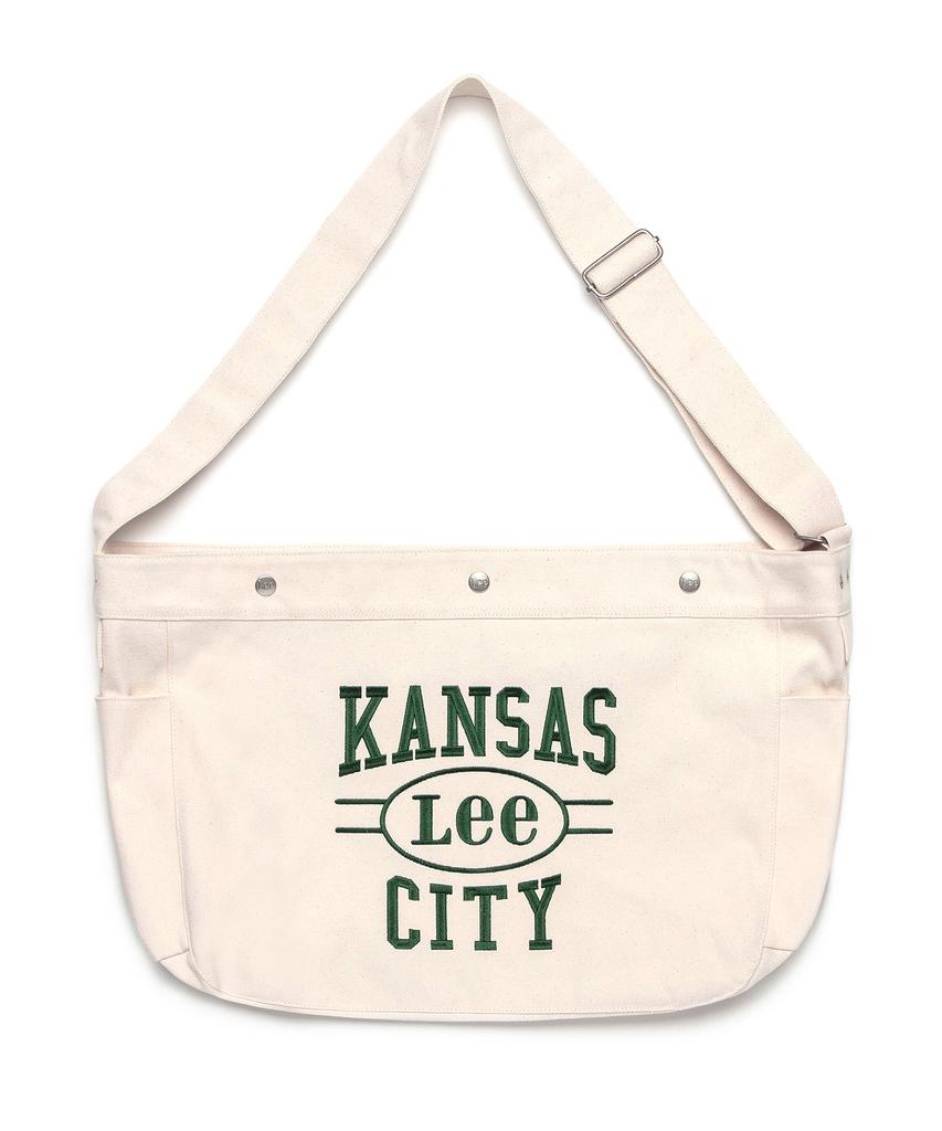 Lee Kansas City Cotton Messenger Bag Ivory