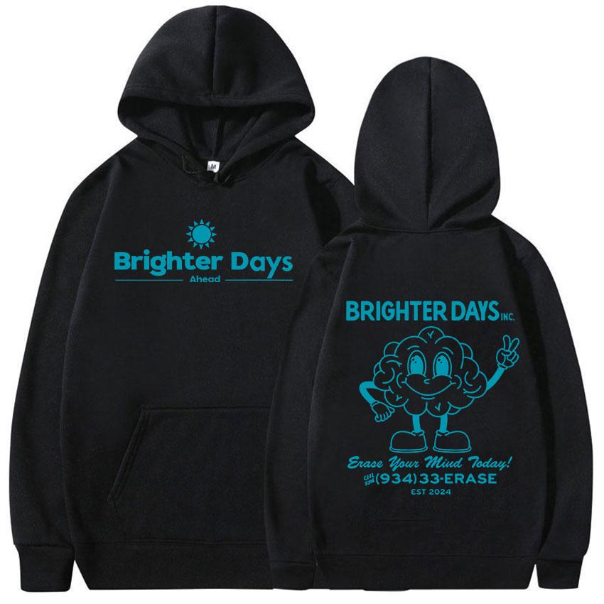 Ariana Grande Brighter Days Ahead Tour Album 2025 Hoodie Herren Damen Harajuku Mode Langarm Übergroßes Sweatshirt Streetwear