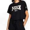 Nike Nsw Ss Tee Oc Varsity Pullover Crew Neck Comfortable Short Sleeve T-Shirt Women Tops Black FZ2856-010
