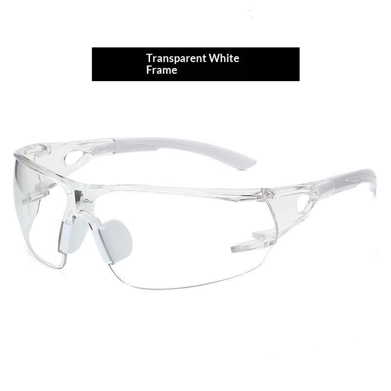 Rimless PC Safety Glasses Anti Pollen Anti Blue Light Multicolor Lightweight Eyewear for Men Women Daily Use
