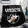 1Pc CR Vasco Da Gama Print Flannel Blanket High Quality Warm Comfortable Cover for All Seasons Perfect for Gifts Home Decor
