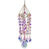 2025+ Crystal Suncatchers Hanging Wind Chime Style Garden Rainbow Maker Handmade Gold Plated