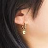 ALLJEWELRIZE HIDDEN FRESHNESS EARRINGS_gold (APPLE)