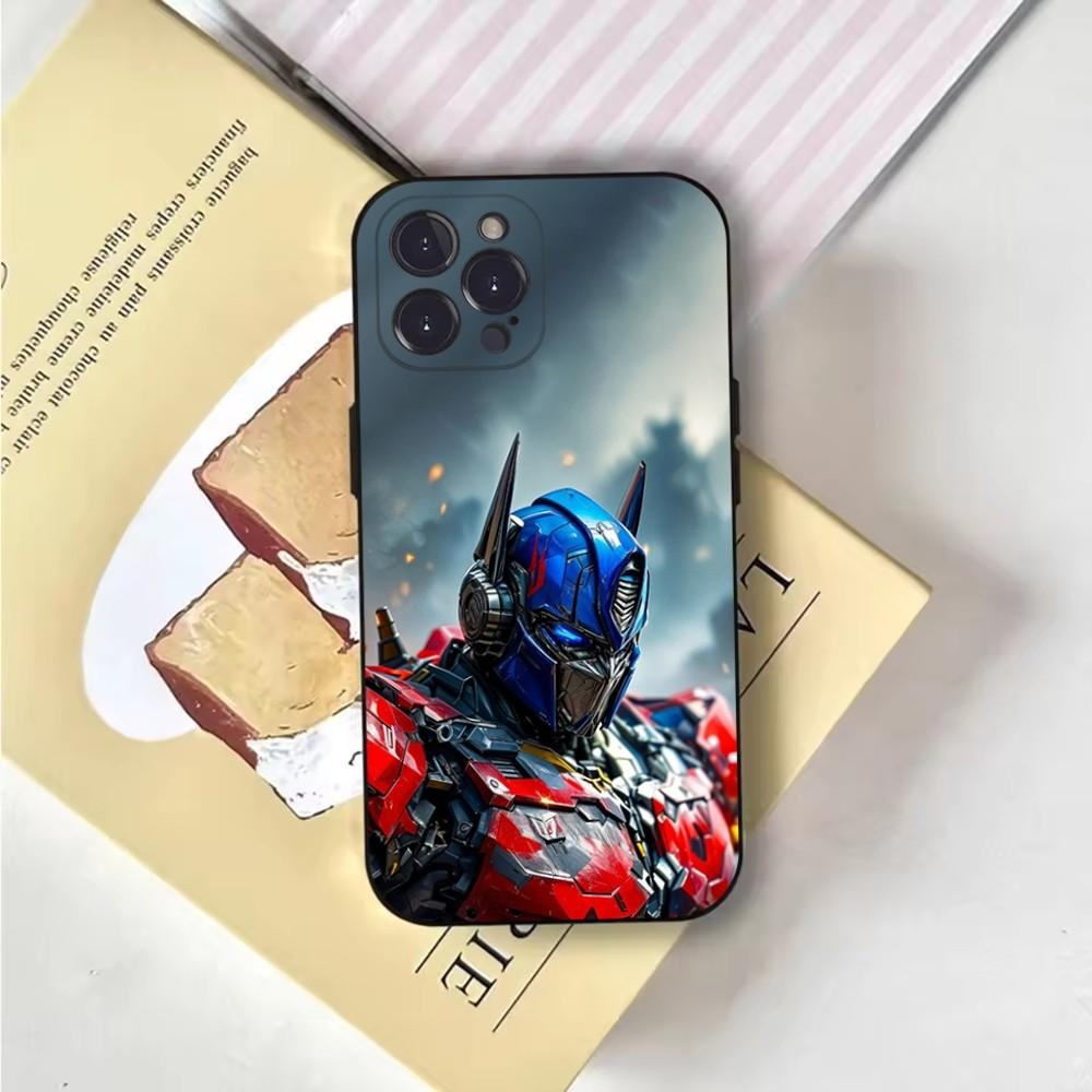 Cool T-Transformers Phone Case Phone Case For iPhone 16,15,14,13,12,11,Pro,X,XS,Max,XR,Plus,Mini Soft Black Cover